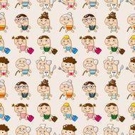 seamless family pattern N4