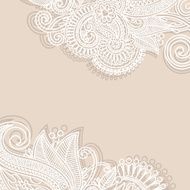 ornate floral pattern N50