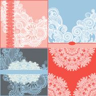 ornate floral pattern N51