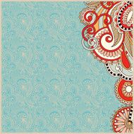 ornate floral pattern N54