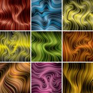 nine abstract backgrounds N11