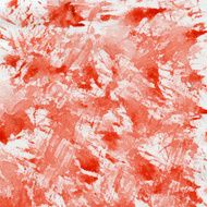 red splashes on canvas