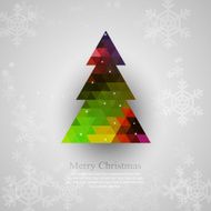 Abstract Christmas Tree N22