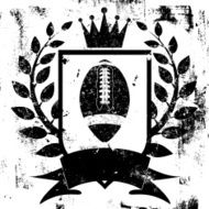 football shield insignia