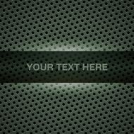 Dark green metal background