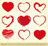 Hearts Vector Set N2