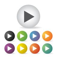 Play Icon Set N2