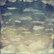 Vintage Grunge Sky