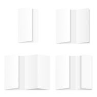 White folded paper