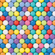 Vector Gumballs Background - Seamless Tile
