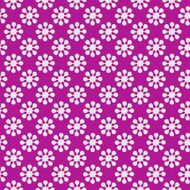 Seamless purple paper with white flower design N2