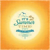 Summer Sun Background