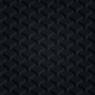 Seamless pattern geometric shape texture black background N2