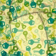 key pattern background