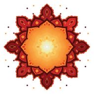 Mandala Sun pattern N4