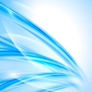 Abstract blue wave background N12