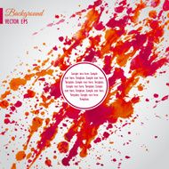 Abstract background with bright blots and splatter