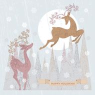 Holiday Reindeer N3