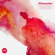 Pink watercolor pattern with splatter