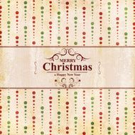 Christmas and New Year Label Greetings