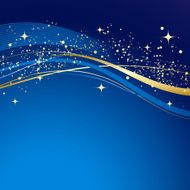 Blue winter abstract background N10