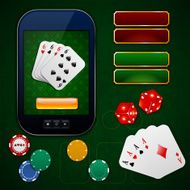 Gambling interface template