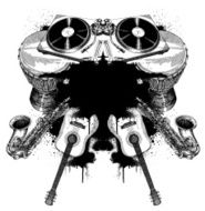 Musical Grunge Design N2