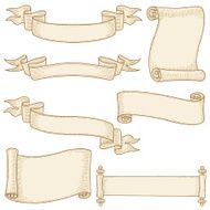 Hand Drawn Banners N14