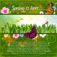Beautiful Spring background N25