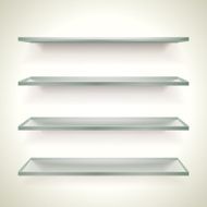 Glass Bookshelves