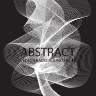 Abstract black and white colored curved lines background N2