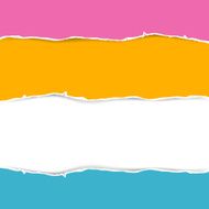 Torn Paper Background Illustration N2