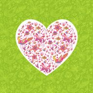 Nature spring template background N5
