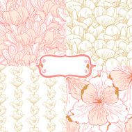 Spring gentle pattern N3
