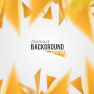 Orange abstract triangle background N2