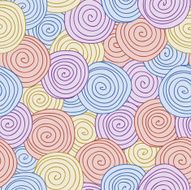 Abstract seamless background spiral pattern