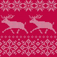 Christmas ornament seamless pattern N3