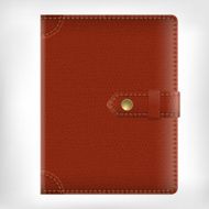 Leather diary book N2