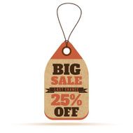 Price tags in vintage style N21