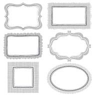Set of Frames with Texture N2