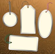 Metal Rimmed Tags