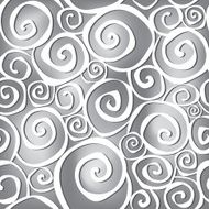 Abstract seamless pattern with spiral ornament N2