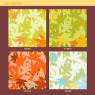 Leaf camouflage swatches N2