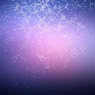 Geometric smooth abstract background Connecting dots with lines