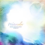 Abstract watercolor painted background N96