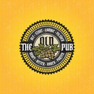 Retro Styled Beer Label N57