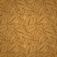 Seamless pattern with leafs N39