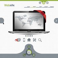 website template for business presentation