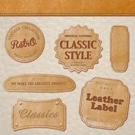 Retro styled labels N3
