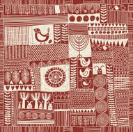Seamless pattern in style of patchwork N2